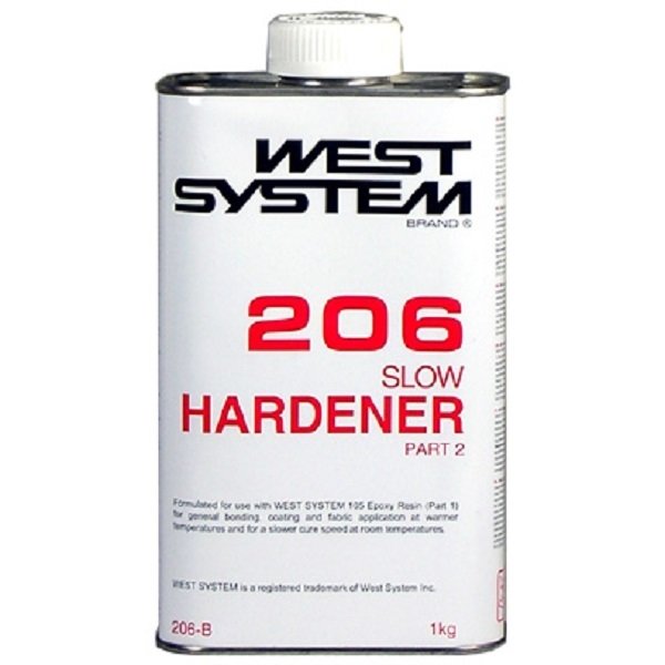 West System 206B Epoksi Yavaş-Slow sertleştirici 1kg