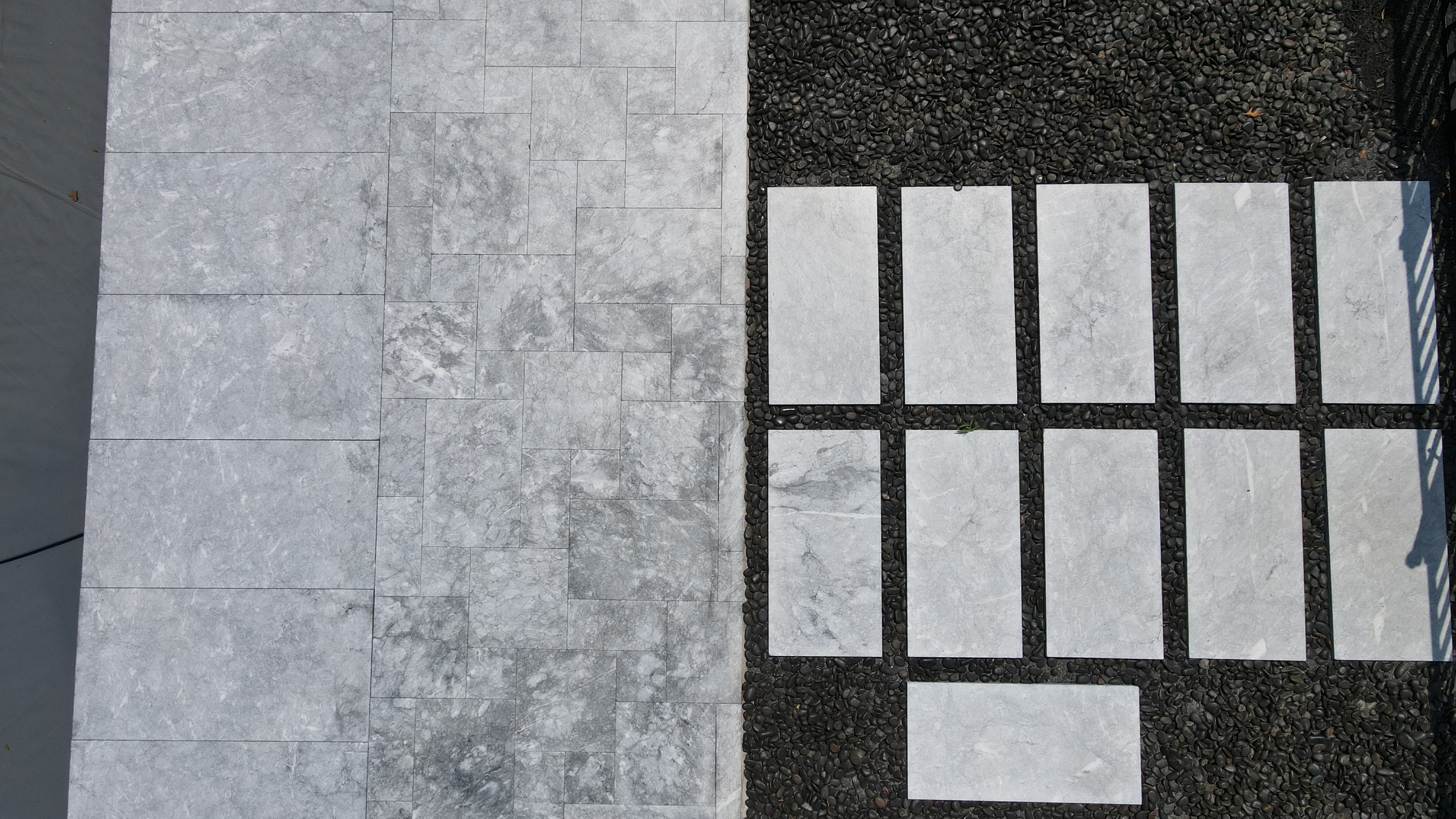 storm sandblasted marble a refined medium grey stone accente