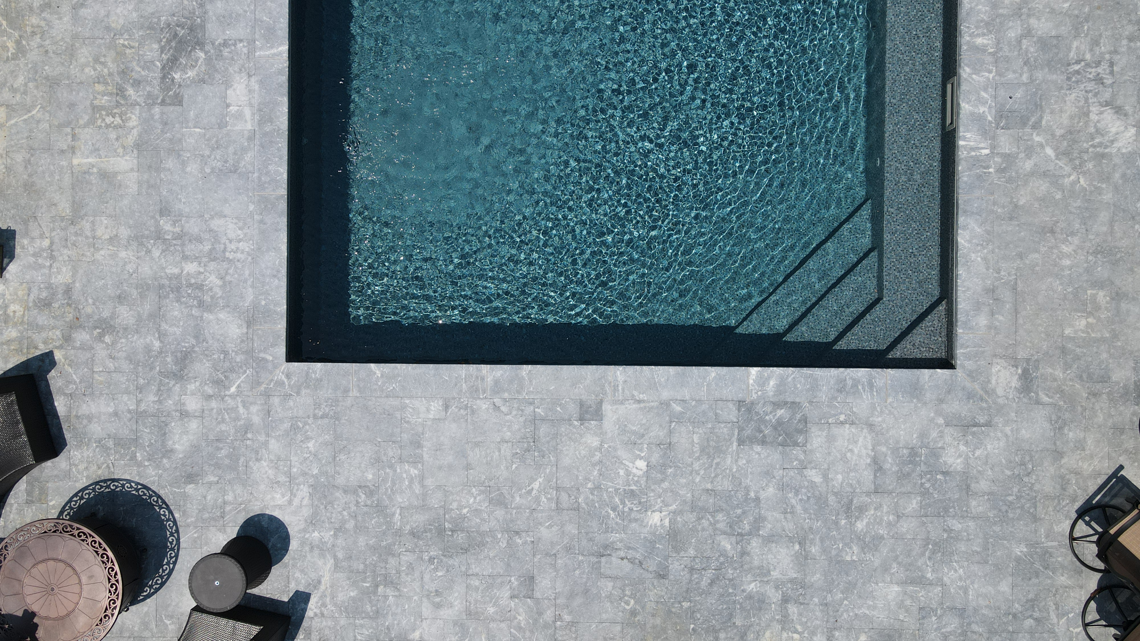 storm sandblasted marble a refined medium grey stone accente
