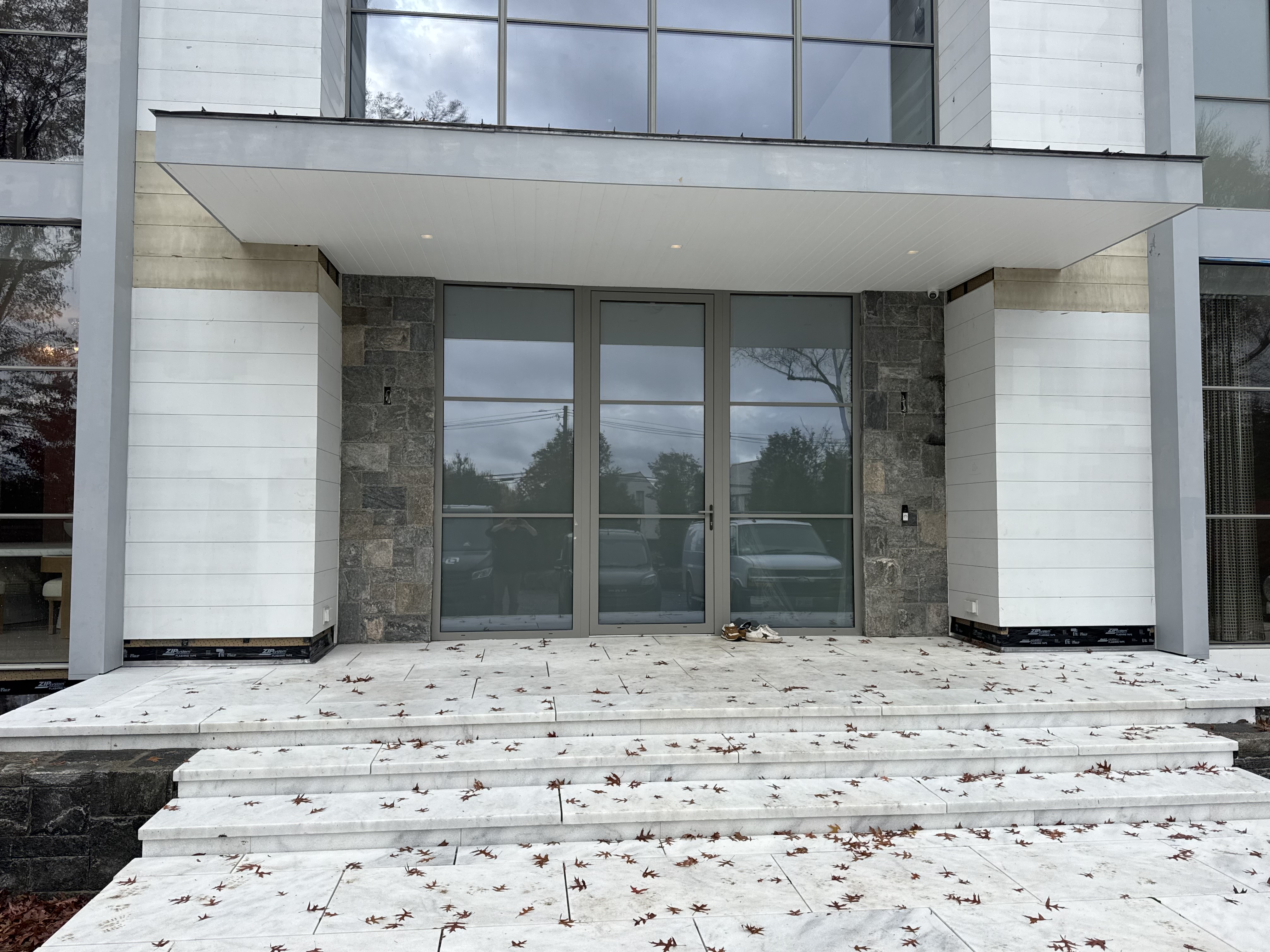 snow sandblasted marble a clean white stone with soft grey v