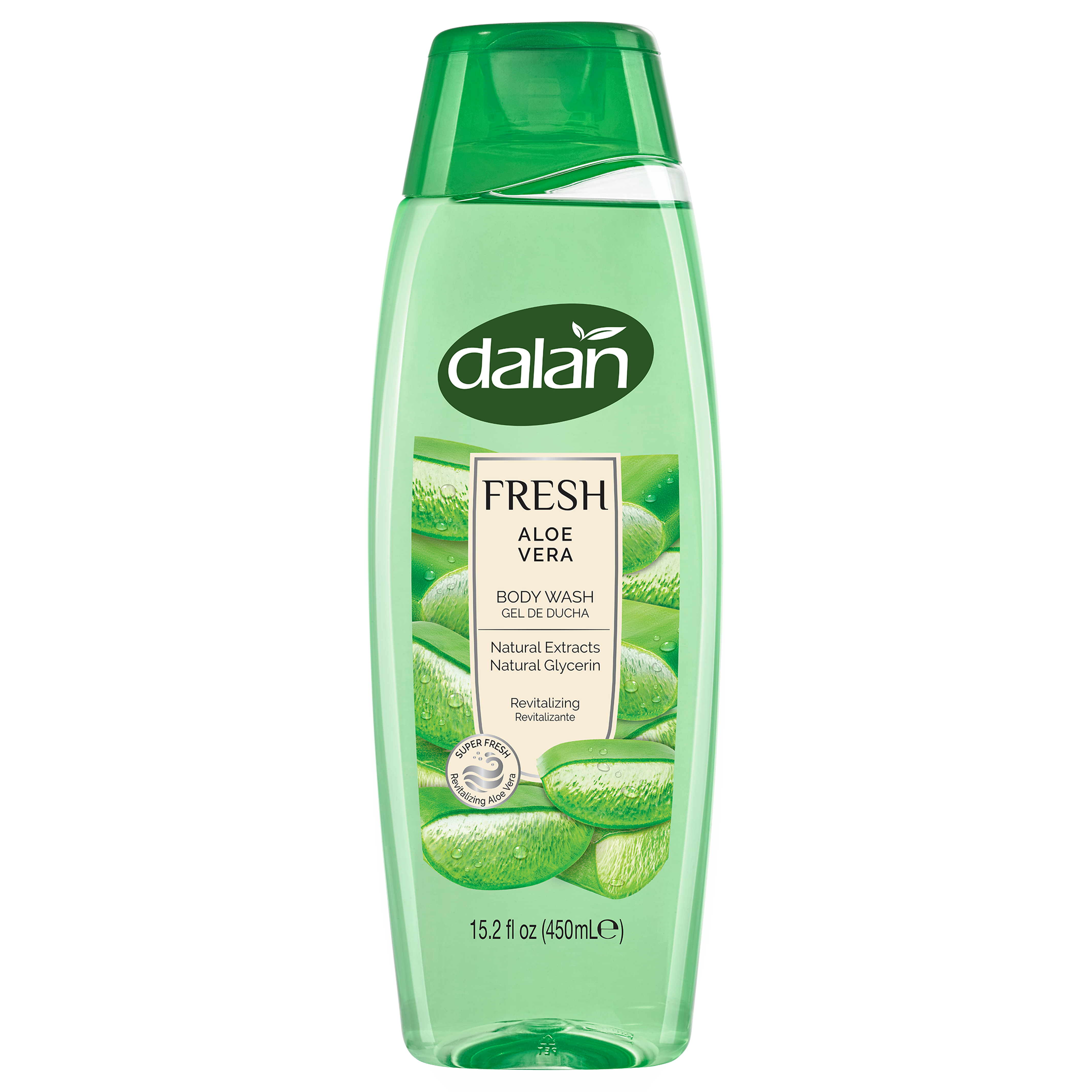 Dalan Fresh Aloe Vera Body Wash (15.2 fl oz / 450ml)