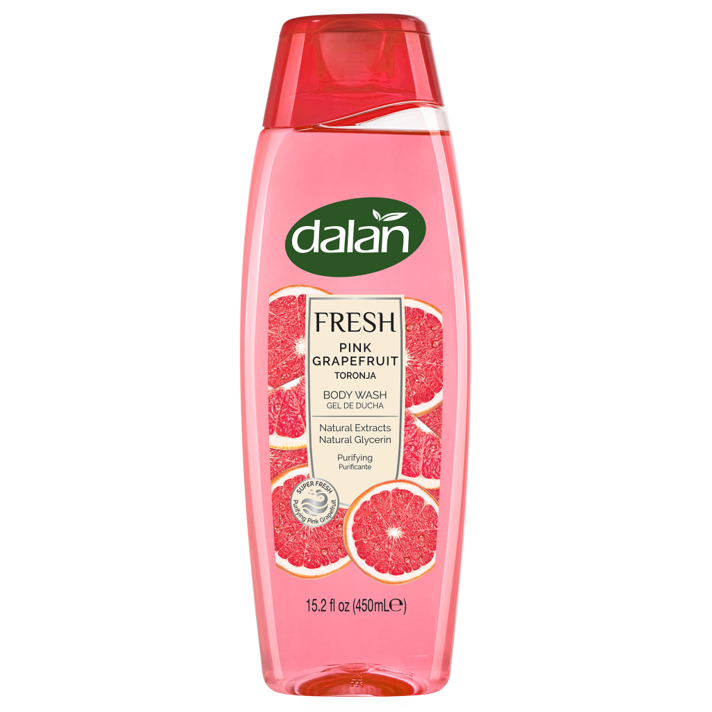 Dalan Fresh Pink Grapefruit Body Wash (15.2 fl oz / 450ml)