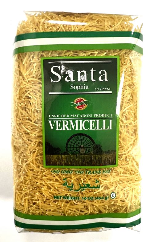 Vermicelli Pasta 1 lb (454 gr) (Kosher)