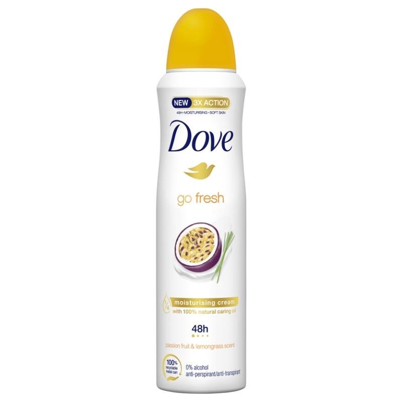 Dove Body Spray Passion Fruit 150ml