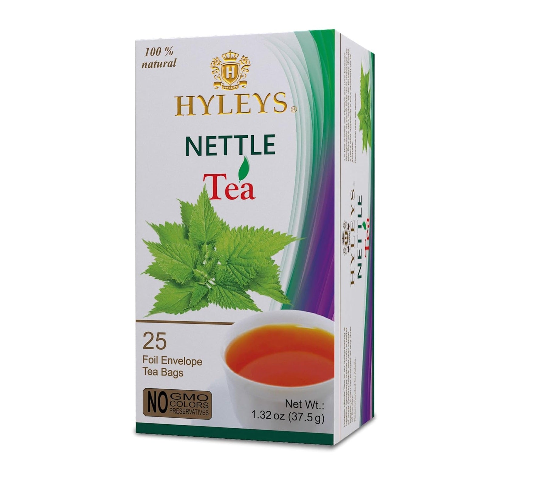HYLEYS NETTLE TEA 1.32oz X 25pc