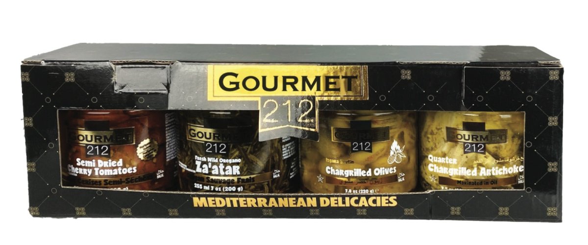 Mediterranean Deli Set (Arti Thistle Cherry Tomato Grill Olive) 4x255cc Jar