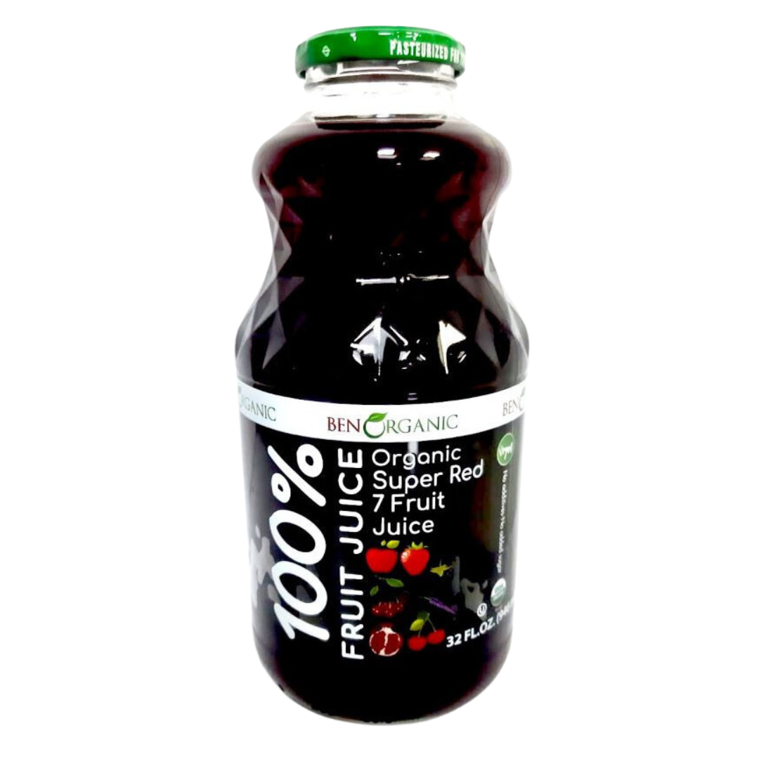 BEN ORGANIC 7 SUPER FRUIT JUICE 32 fl. oz.