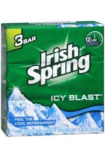 IRISH SPRING BAR SOAP ICY BLAST 3.75oz/3