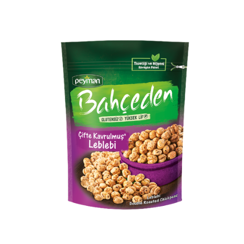 Peyman Bahceden Double Roasted Chickpeas 5.29 oz (150g) -Gluten Free- High Fiber
