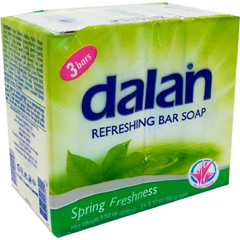 Dalan Bar Soap Anti-Bacterial Spring Fresh 3pcs