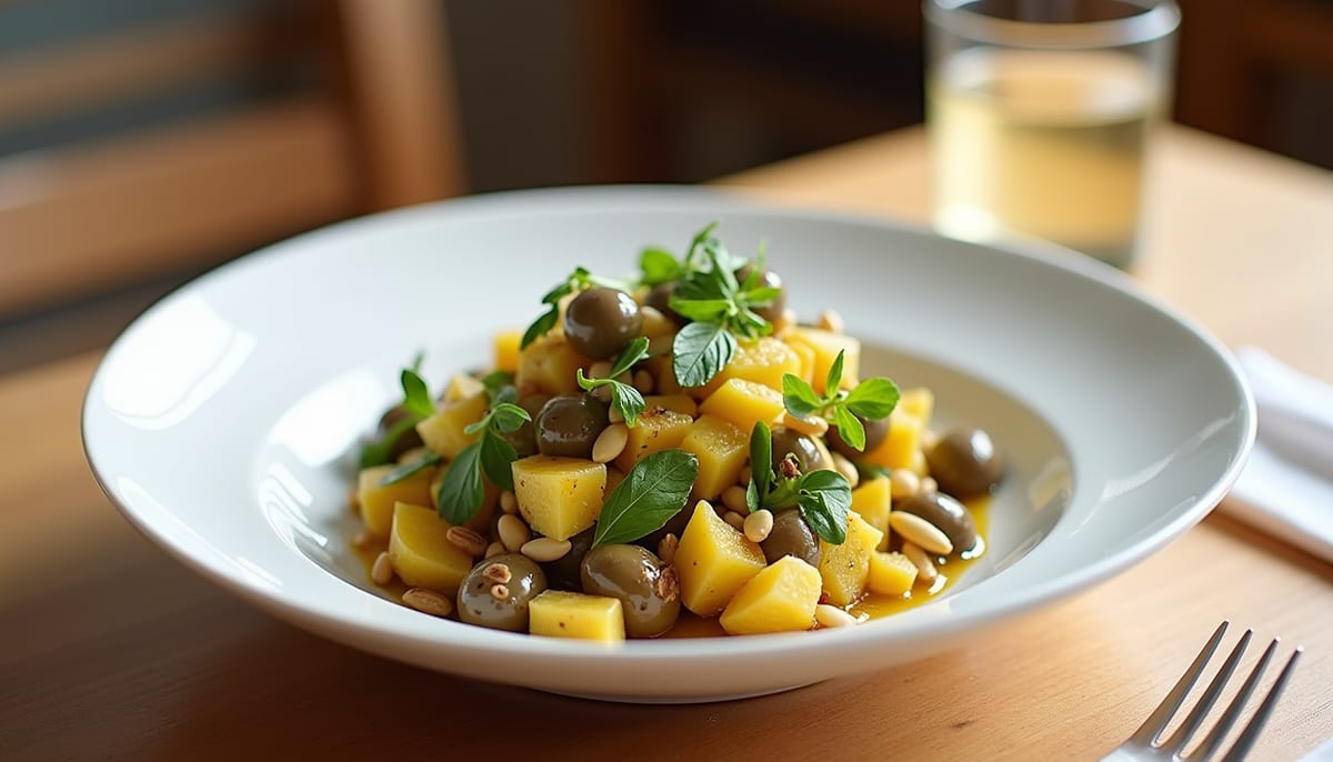Mediterranean Sunflower Seed and Olive Salad